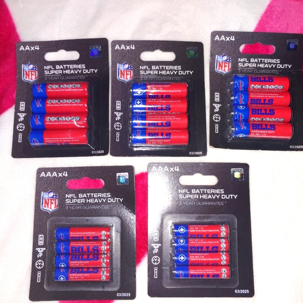 NFL Buffalo Bills Batteries